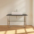 Консоль Villeroy & Boch Antheus 120 nero marquina, мраморная столешница