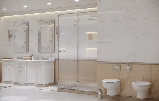 Душевой уголок Ambassador Abner 10011104R 120x90 см