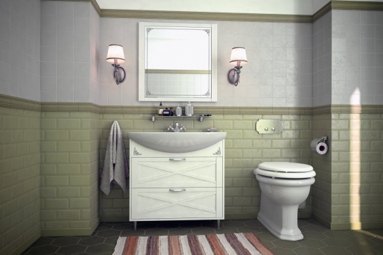 Мебельная раковина Kirovit Стиль 75