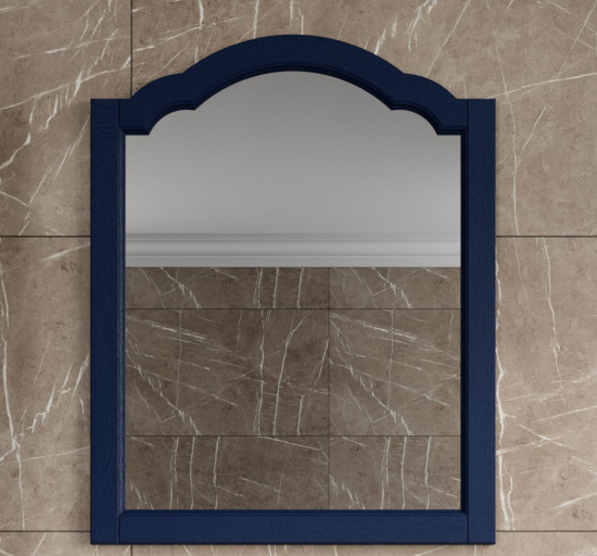 Мебель для ванной ValenHouse Эстетика 100 синяя подвесная, ручки хром