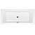 Акриловая ванна Villeroy & Boch Targa Plus Duo UBA170NES2V-01 170x75 см