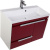 Тумба под раковину Aquanet Тиволи 90 бордо