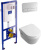 Инсталляция Villeroy & Boch 9224 6100 + кнопка Viconnect 9224 9069 матовый хром + унитаз подвесной Villeroy & Boch Omnia Architectura 5684 H101 alpin Инсталляция Villeroy & Boch 9224 6100 + кнопка Viconnect 9224 9069 матовый хром + унитаз подвесной Villeroy & Boch Omnia Architectura 5684 H101 alpin