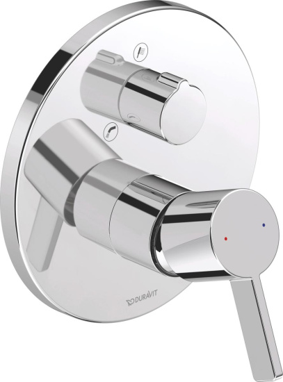 Смеситель для ванны Duravit D-Neo DE5210012010 для ванны сдушем