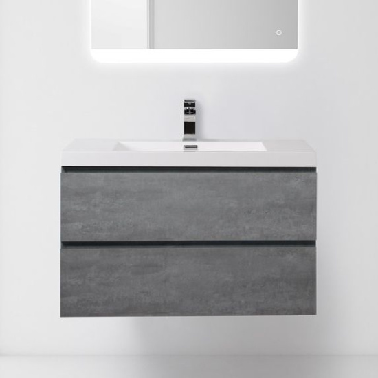Мебель для ванной BelBagno Luce 90 stucco cemento