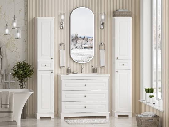 Тумба с раковиной Misty Ларго 100