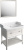 Зеркало Kerama Marazzi Provence 80 белое, с подсветкой Зеркало Kerama Marazzi Provence 80 белое, с подсветкой