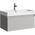 Тумба с раковиной Aqwella 5 stars Geometria 80 подвесная, 1 ящик, серая
