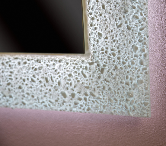 Зеркало Armadi Art NeoArt Aura 60 белое с подсветкой