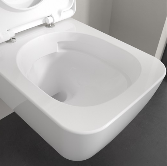 Унитаз подвесной Villeroy & Boch Skyla 4682CL01 безободковый, сиденье с микролифтом