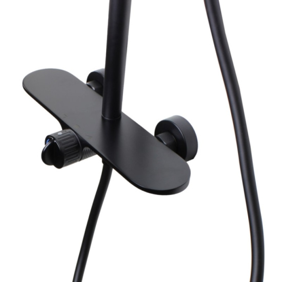 Душевая стойка Bronze de Luxe Icon 80112CB, черный