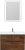 Тумба с раковиной BelBagno Marino H90 rovere moro