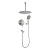 Душевая система Filarete Roun FL1027NK, никель
