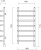 Полотенцесушитель электрический Domoterm Стефано П7 40x70, хром, R