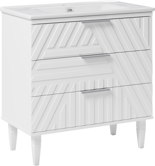 Тумба с раковиной Brevita Etna 85