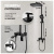 Душевая стойка Hansberge H5077BL, черный Душевая стойка Hansberge H5077BL, черный