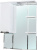 Зеркало-шкаф Bellezza Альфа 75 L белый Зеркало-шкаф Bellezza Альфа 75 L белый