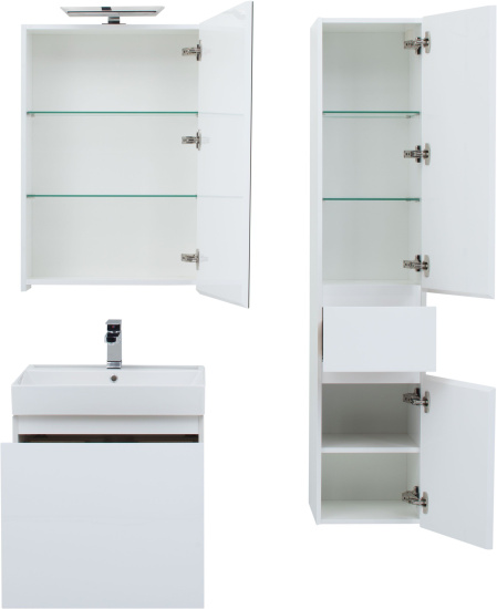 Мебель для ванной Aquanet Йорк 60 белая