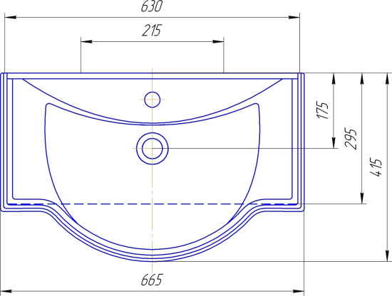 Мебель для ванной Misty Шармель 65 светло-бежевая эмаль