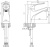 Смеситель для раковины Bravat Eco-D F193158C Смеситель для раковины Bravat Eco-D F193158C