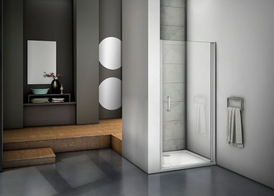 Душевая дверь в нишу Good Door Mokka DR-80-C-WE 80 см