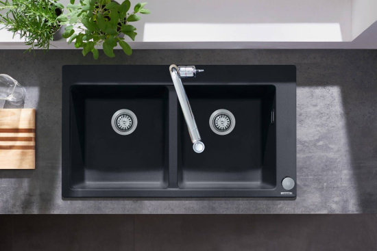 Смеситель для кухни Hansgrohe Metris Select M71 73827000 хром