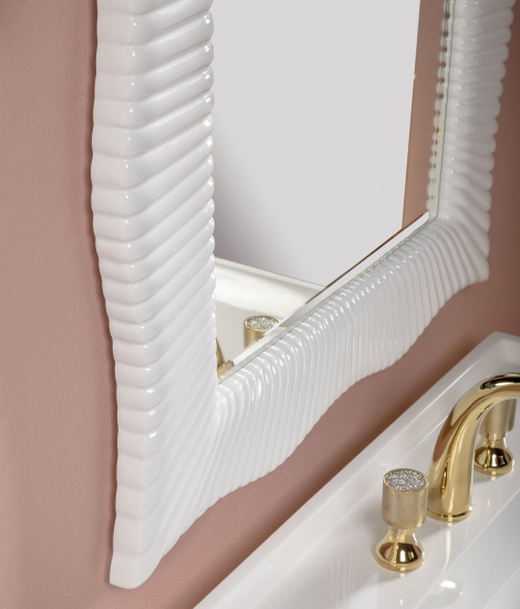 Зеркало Armadi Art NeoArt Soho 70 белое, с подсветкой