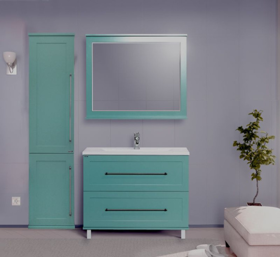 Пенал Misty Марта L бирюзовый