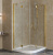 Душевой уголок Vegas Glass AFS-F Lux 120*90 09 01 R профиль золото, стекло прозрачное