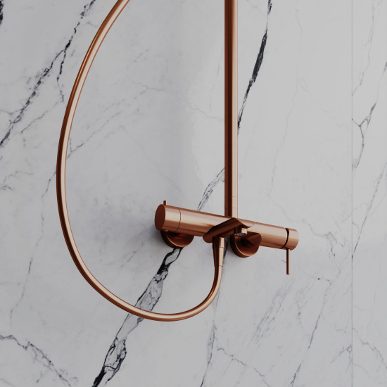 Душевая стойка AQUAme AQM8011BC