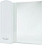 Зеркало Bellezza Амелия 80 L, белое