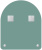 Зеркало Evoform Optima BY 0509 50x60 с полочкой Зеркало Evoform Optima BY 0509 50x60 с полочкой