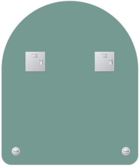 Зеркало Evoform Optima BY 0509 50x60 с полочкой