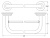 Полотенцедержатель FBS Standard STA 037 60 см