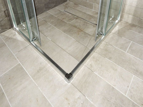 Душевой уголок GuteWetter Guwer GK-664S 95x95 см стекло бесцветное, профиль хром
