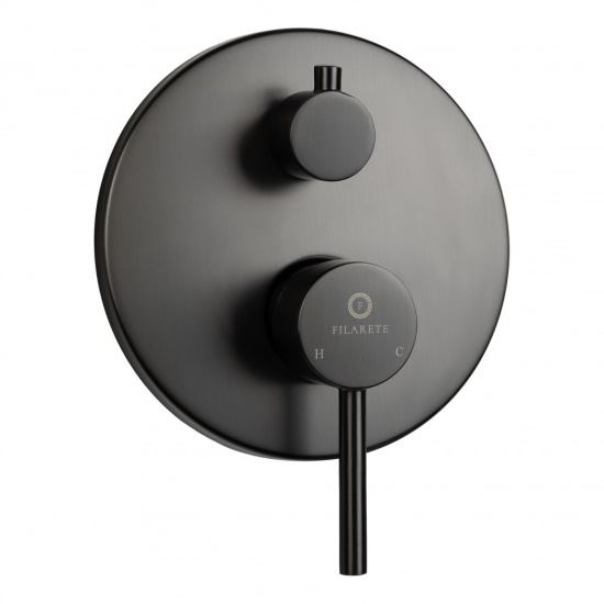 Душевая система Filarete Roun FL1026BG, графит