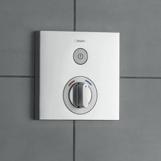 Смеситель для душа Hansgrohe ShowerSelect 15767000 термостат, хром