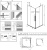 Душевой уголок Radaway Furo KDD 120х110 Душевой уголок Radaway Furo KDD 120х110