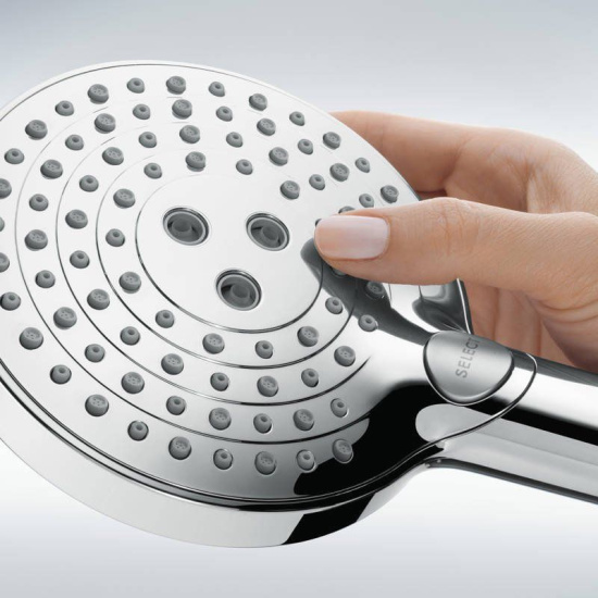 Душевая стойка Hansgrohe Rainmaker Select 460 2jet 27109400, термостат