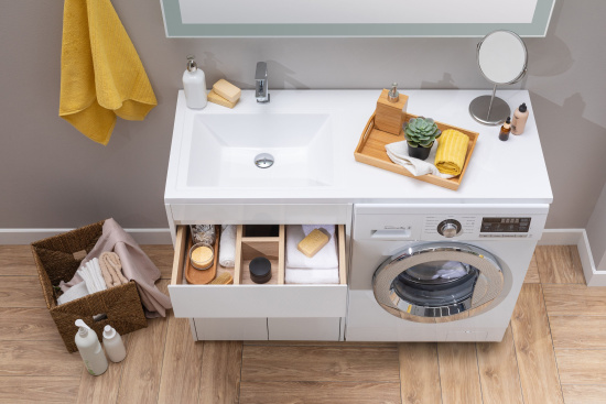 Мебель для ванной Aquanet Токио 58 1 ящик, 2 двери