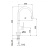 Смеситель для кухни Webert Lima LM940302015, хром Смеситель для кухни Webert Lima LM940302015, хром