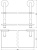 Полка Ellux Elegance ELE 035 2-ярусная, 40 см