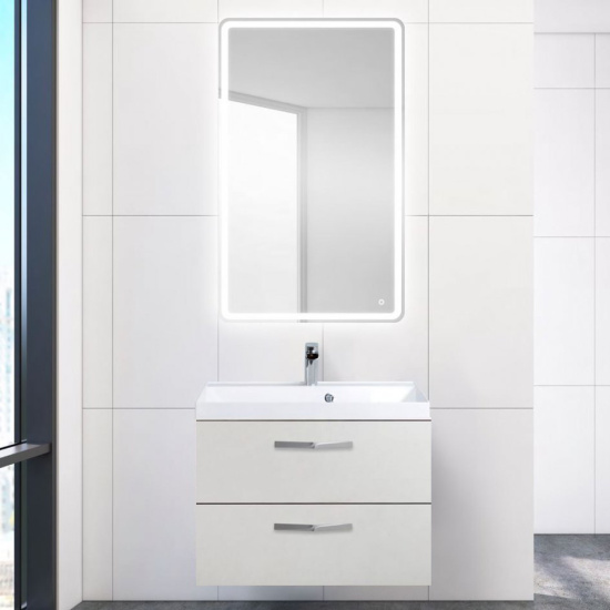 Тумба с раковиной BelBagno Aurora 60 pietra bianca