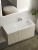 Тумба с раковиной Sancos Snob R 100 Beige Soft правая SNR100RCE, подвесная