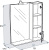 Мебель для ванной Triton Диана 70 L, 3 ящика, белая