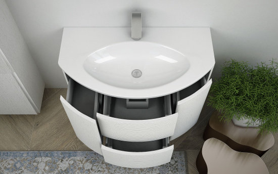 Тумба с раковиной Cezares Eden 90 frassino bianco