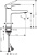 Смеситель для раковины Hansgrohe Metropol 74507000 Смеситель для раковины Hansgrohe Metropol 74507000