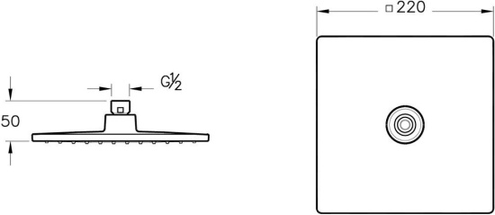 Душевая система VitrA Win S A49265EXP с внутренней частью