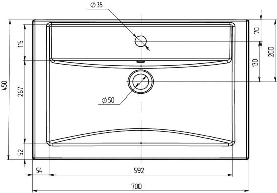 Мебель для ванной 1MarKa Grunge Loft 70Н дуб вотан