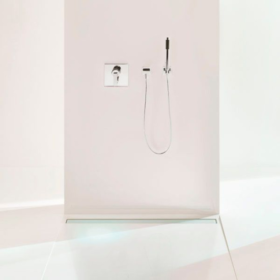 Душевой лоток TECE TECEdrainline 100 см стекло зеленое